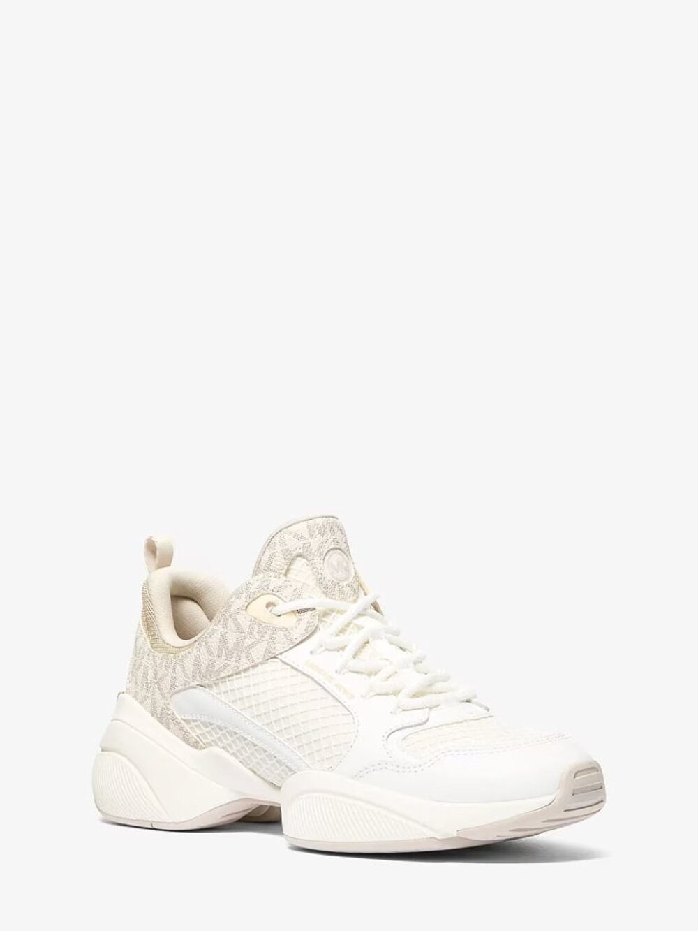 Michael Kors Women's Bowie Trainer Sneakers Vanilla